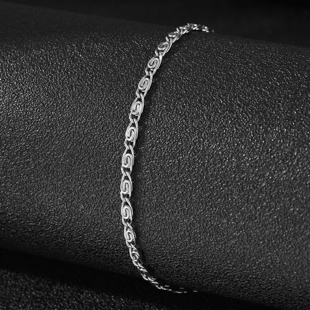 New Style Simplicity Subtlety Paper Clip Chain Lightweight Luxury Bracelet For Women Jewelry Daily Wear
