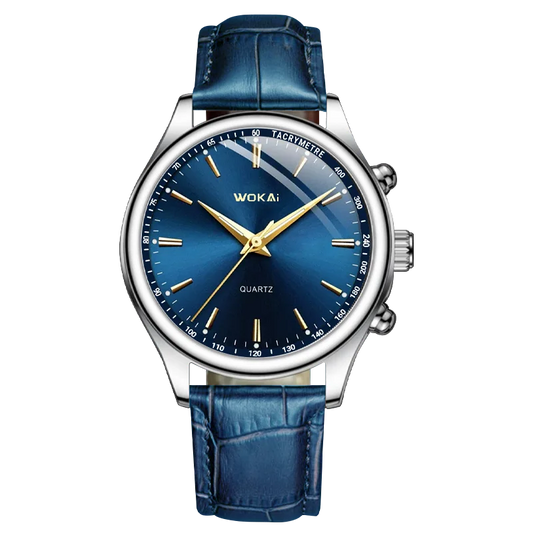 2023 wokai business watch Quartz sports watch leisure belt men's women's clock