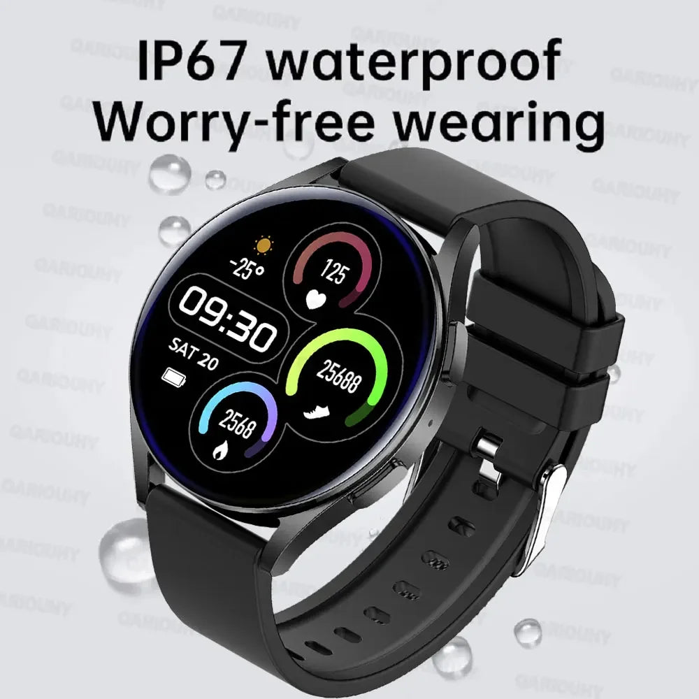 2024 Smartwatch Full Touch Blood Pressure Blood Oxygen Bluetooth Call Sports  Women