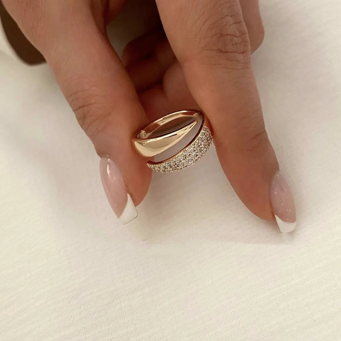 18 K Gold Plated Sun Rings