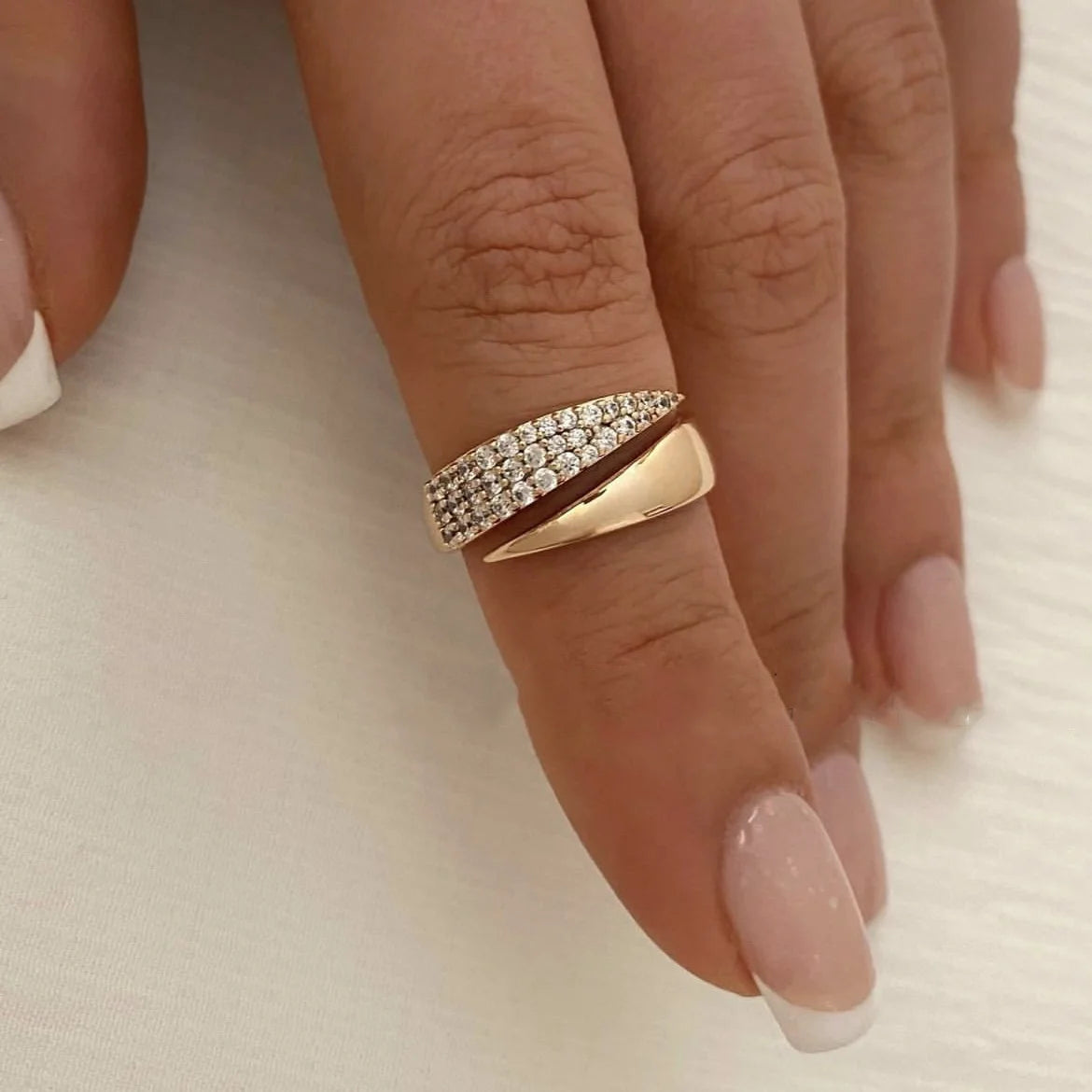 18 K Gold Plated Sun Rings