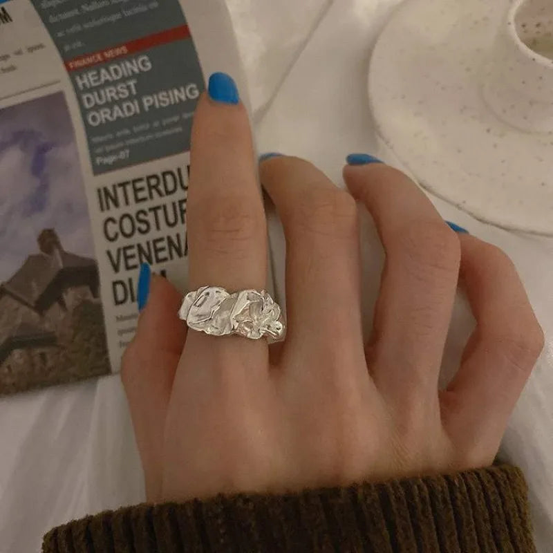 New Silver Color Ring for Women