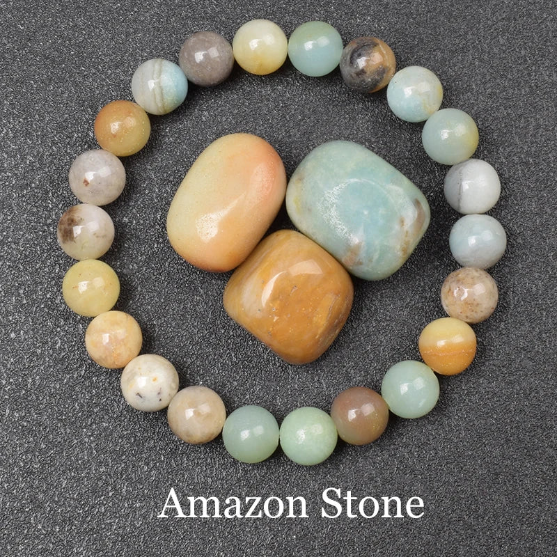 Natural Golden Obsidian Stone Beads Bracelet Men Women Golden Light Rainbow Obsidian Raw Stone Round Bead Natural Energy Jewelry
