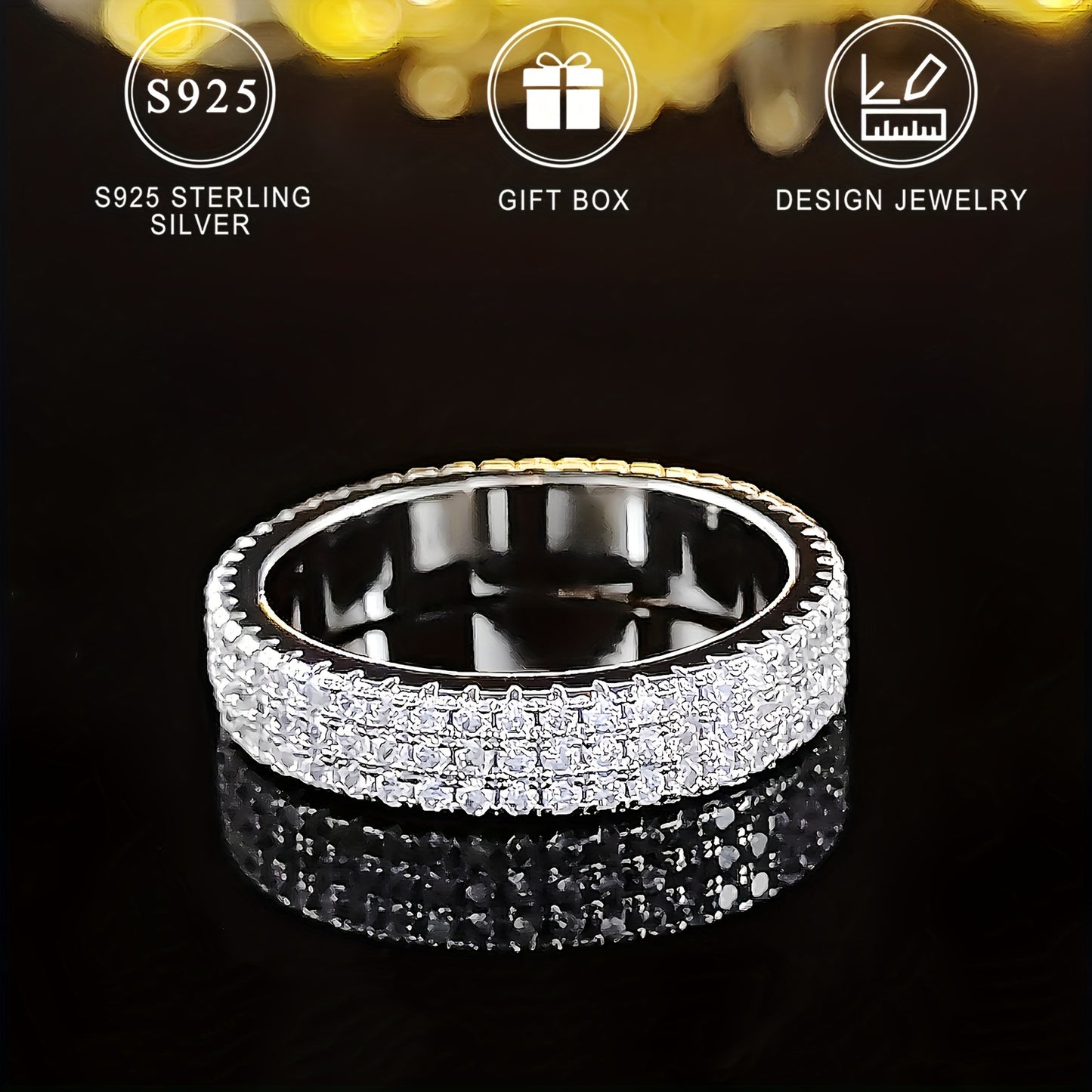 925 Sterling Silver Band Ring