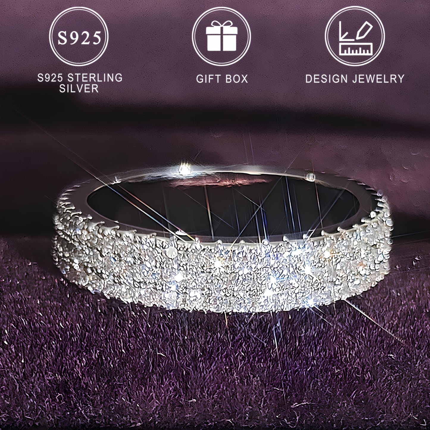 925 Sterling Silver Band Ring
